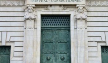 Salle d'audience tribunal correctionnel France